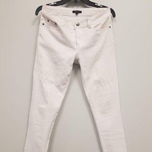 White Stretch Pants by Ambiance